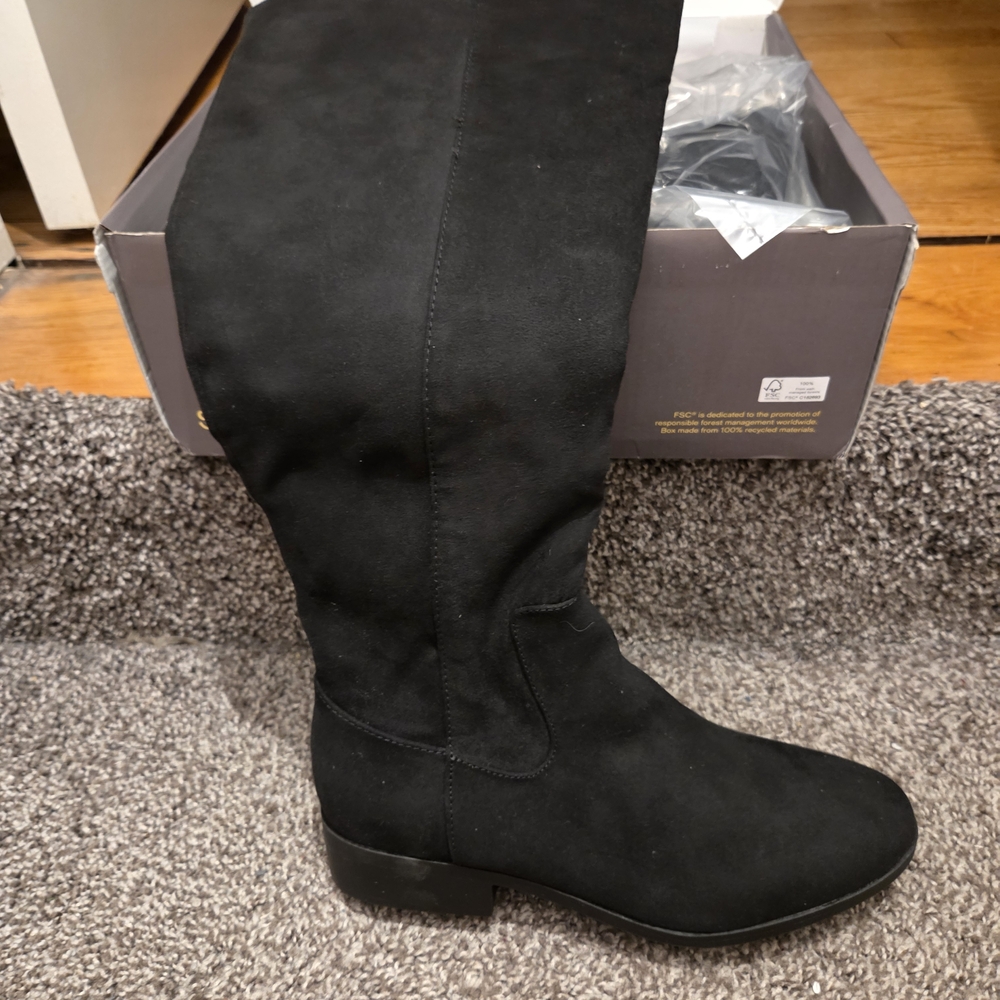Style & Co. Black Heeled Boots